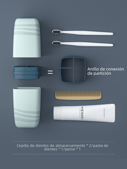 TravelMate Toothbrush Organizer Set