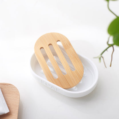 Elegant White Bathroom Essentials Set