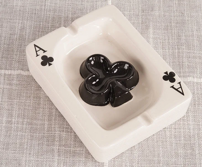 Ace of Hearts Ashtray - Table Decoration Piece (Single)