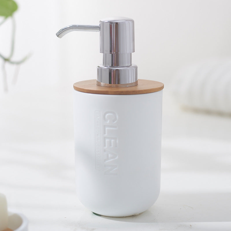 Elegant White Bathroom Essentials Set