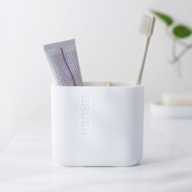 Elegant White Bathroom Essentials Set