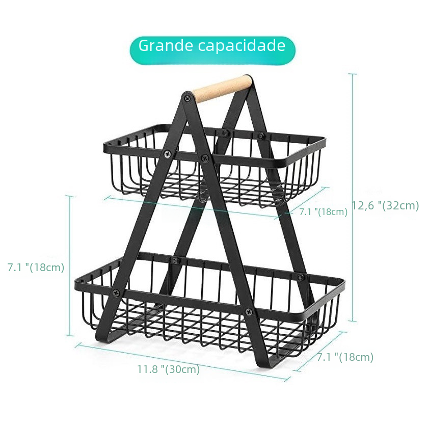 Scandinavian Iron Fruit Holder